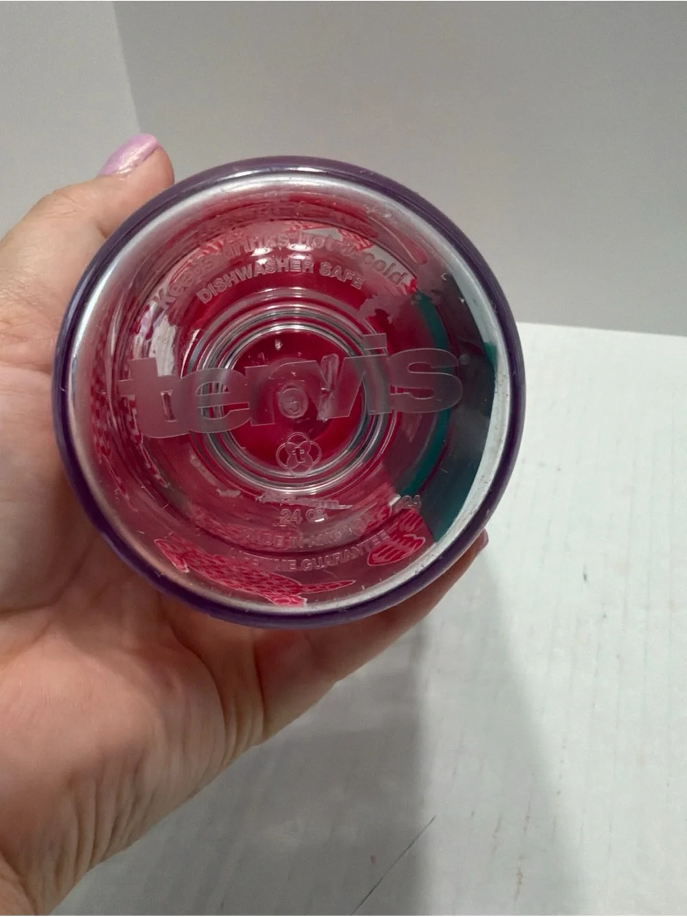 Simply Southern Pink Turtle Tervis Travel Tumbler with Lid 24oz
